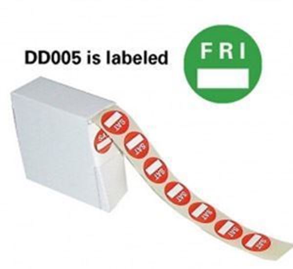 DAYDOT LABELS - FRIDAY