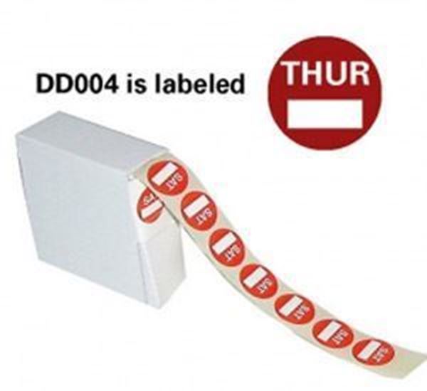 DAYDOT LABELS - THURSDAY