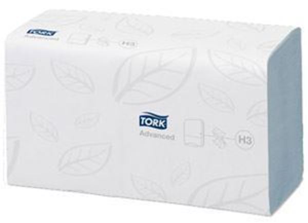 TORK SINGLE FOLD BLUE 2ply TOWELS