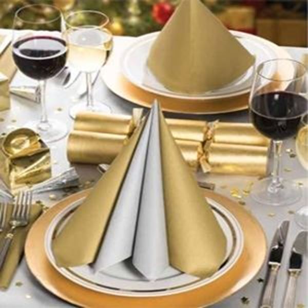 SILVER NAPKIN