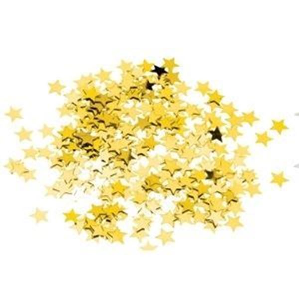 28g GOLD STAR CONFETTI