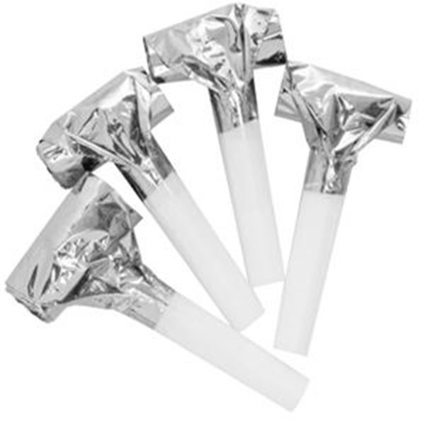 SILVER FOIL ADULT BLOWOUTS