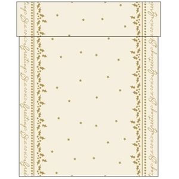 WINTER GREETINGS TABLE RUNNER