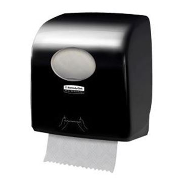 AQUARIUS SLIMROLL TOWEL DISPENSER - BLACK
