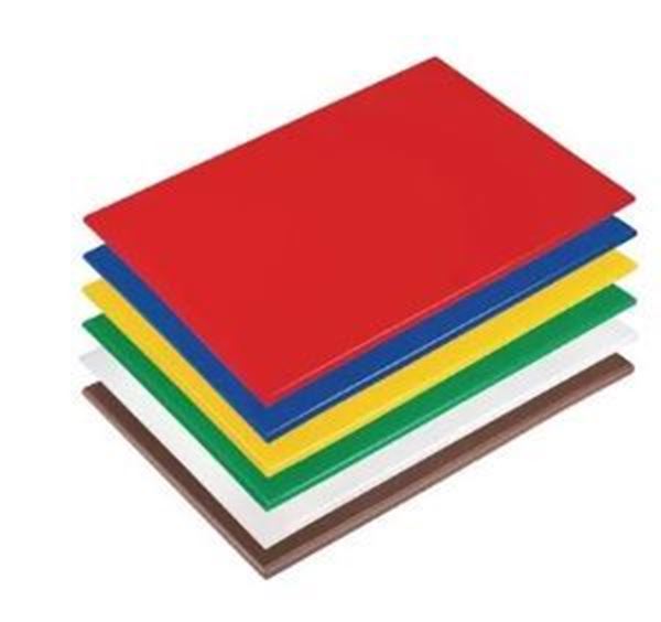H/D HYGIPLAS ANTI BAC CHOPPING BOARD - SET 6