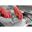 P/FREE VINYL GLOVE - RED SMALL