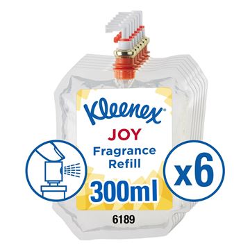 Kleenex® Botanics Aircare Fragrance Joy Refill 6189, clear, 6x300ml (1,800ml total)