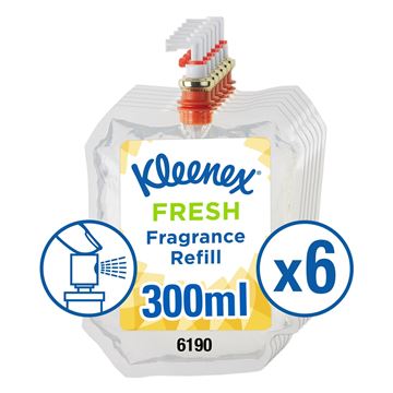 Kleenex® Botanics Aircare Fragrance Fresh Refill 6190, clear, 6x300ml (1,800ml total)