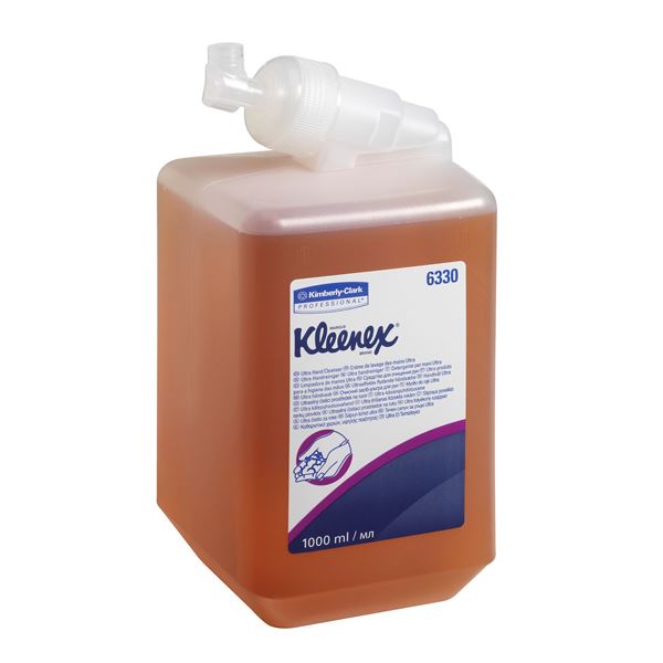 Kleenex® Ultra™ Hand Cleanser 6330, amber, 6 x 1 Ltr (6 Ltr total)