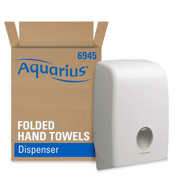 Aquarius™ Folded Hand Towel Dispenser 6945 - White