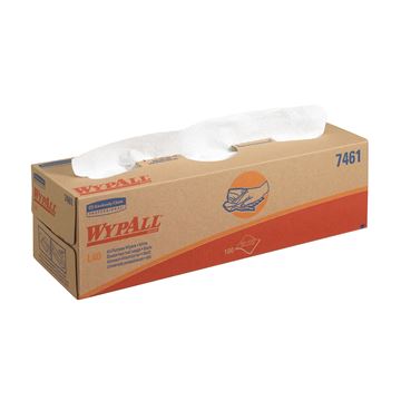 WypAll® L40 Pop-Up Box Wipers (product code 7461) 8  Boxes x 100 sheets = 800 total