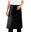 BISTRO APRON WITH POCKET - BLACK