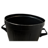 Black Toby Plastic Dustbin