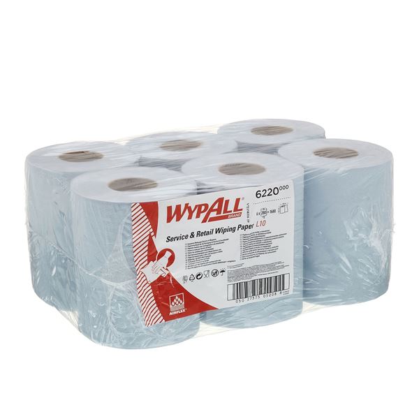 Wypall Reach Blue Centrefeed Roll 6220