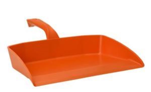 VIKAN HEAVY DUTY DUSTPAN ONLY - ORANGE