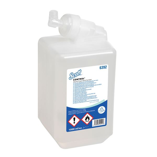 SCOTT CONTROL ALCOHOL Foam HAND SANITIZER