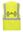 Hi-Vis Executive Waistcoat 2m Social Distance - Yellow