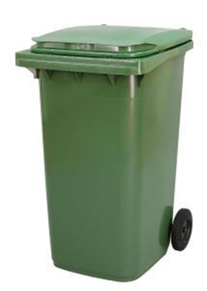 240lt WHEELED BIN PLASTIC - GREEN