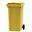 240lt WHEELED BIN PLASTIC - YELLOW