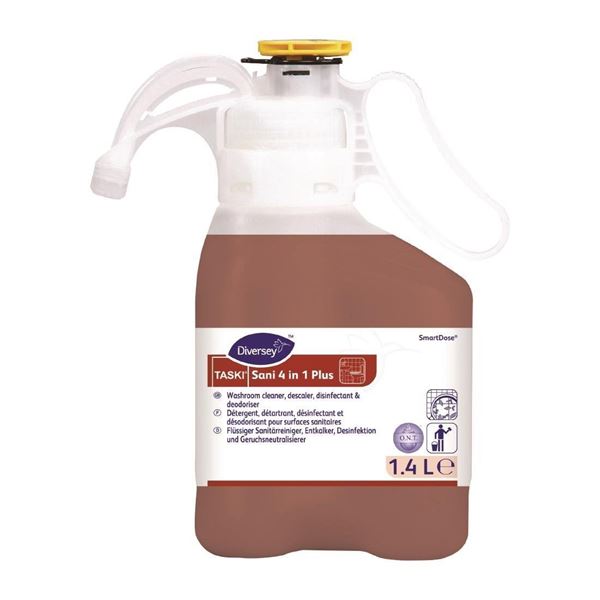 TASKI Sani 4-in-1 Plus SmartDose Washroom Cleaner Super Concentrate