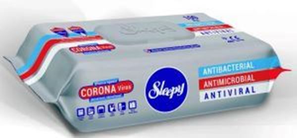 Sleepy Alcohol Surface Disinfectant Wipes