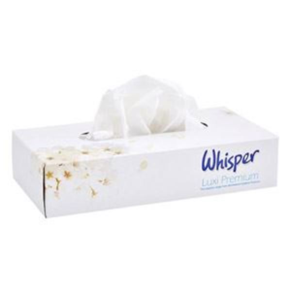 2ply WHITE FACIAL TISSUE