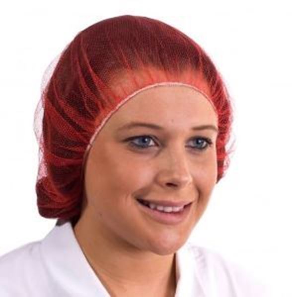 HAIRNET DETECTABLE - RED