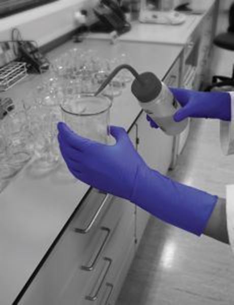 Picture of Long Cuff Nitrile Gloves | X-Large