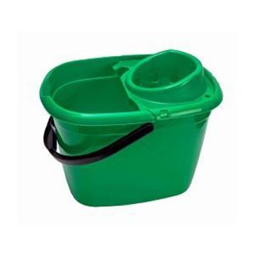 Picture of 14lt ECONOMY MOP BUCKET - GREEN