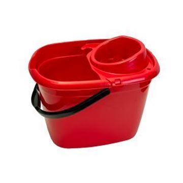 Picture of 14lt ECONOMY MOP BUCKET - RED