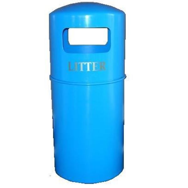 Duke Litter Bin Blue