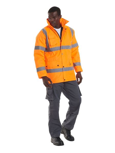 Picture of Hi Vis Traffic Jacket - Orange