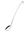 Picture of 47cm VOGUE LONG PLAIN SERVING SPOON - STAINLESS STEEL