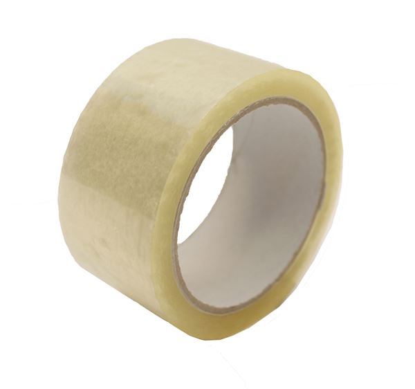 Picture of CLEAR POLYPROPYLENE PARCEL TAPE - 48mm X 66mtr