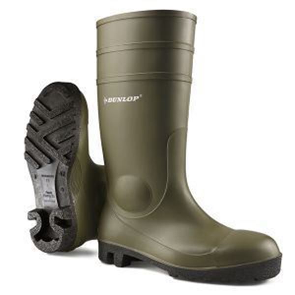 Picture of DUNLOP GREEN PROTOMASTER SAFETY WELLINGTON - SIZE 4