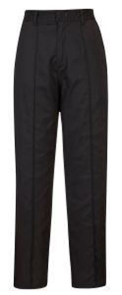 Picture of Ladies Elasticated Trousers Tall Leg - Black