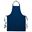 Picture of Poly Cotton Bib Apron 28x42" - Navy