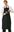 Picture of Poly Cotton Bib Apron 28x42" - Black
