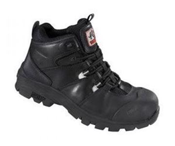 Picture of Peakmoor Non-Metallic Waterproof Safety Boot - Black Size 8 * Clearance